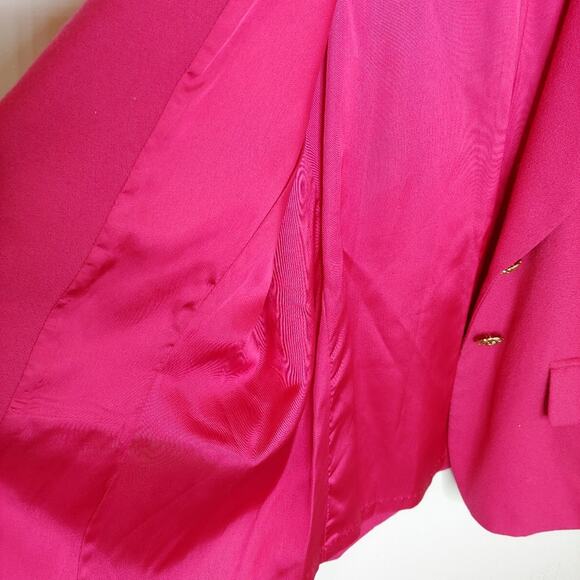 Pendleton Vintage Pink Wool Blazer, 80s/90spoik - Picture 4 of 7